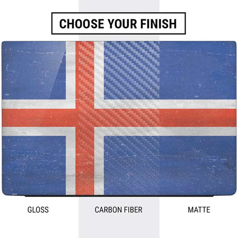 Iceland Flag Distressed Dell Vostro Skin